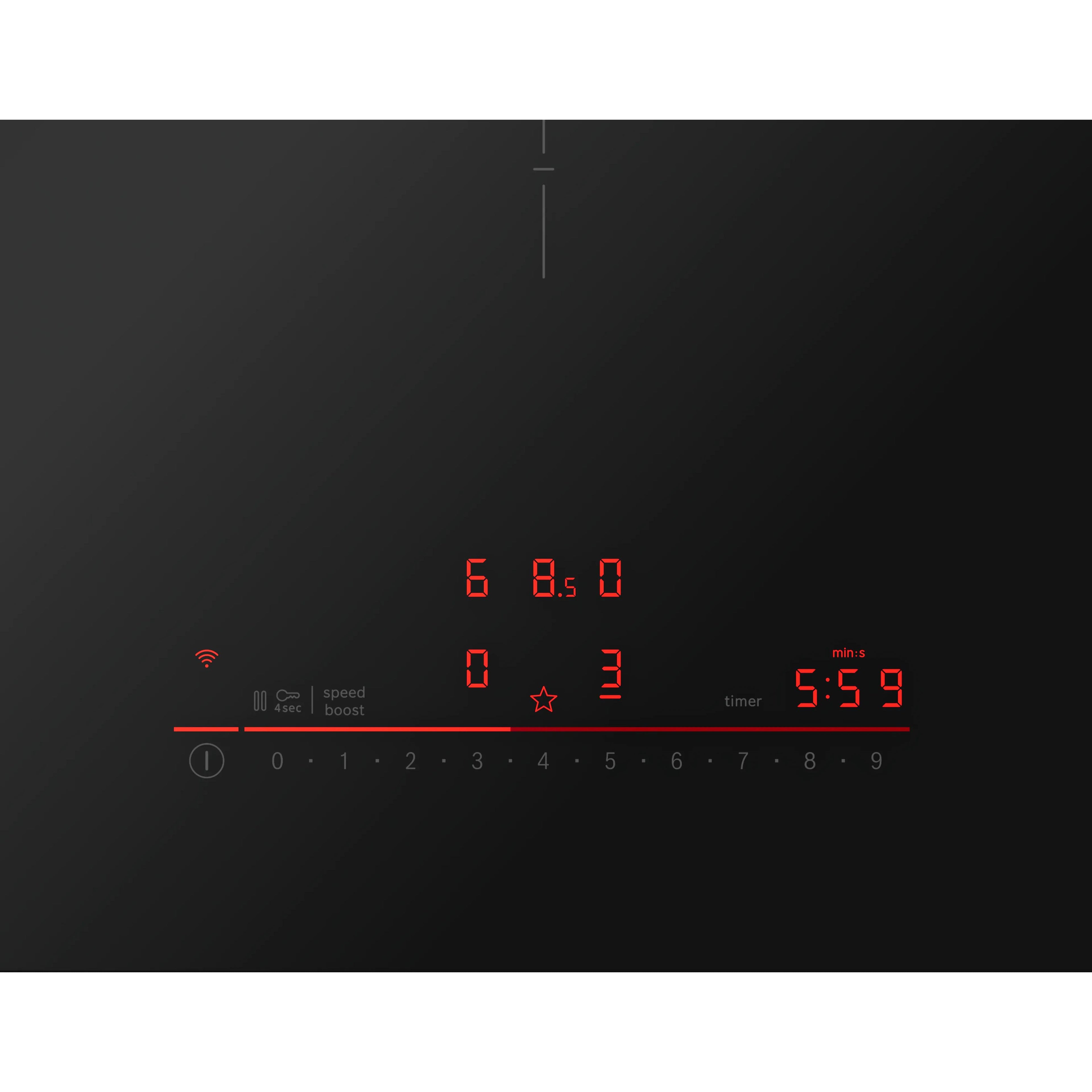  Bosch 36-inch Built-in Induction Cooktop with SpeedBoost® NIT5663UC IMAGE 3