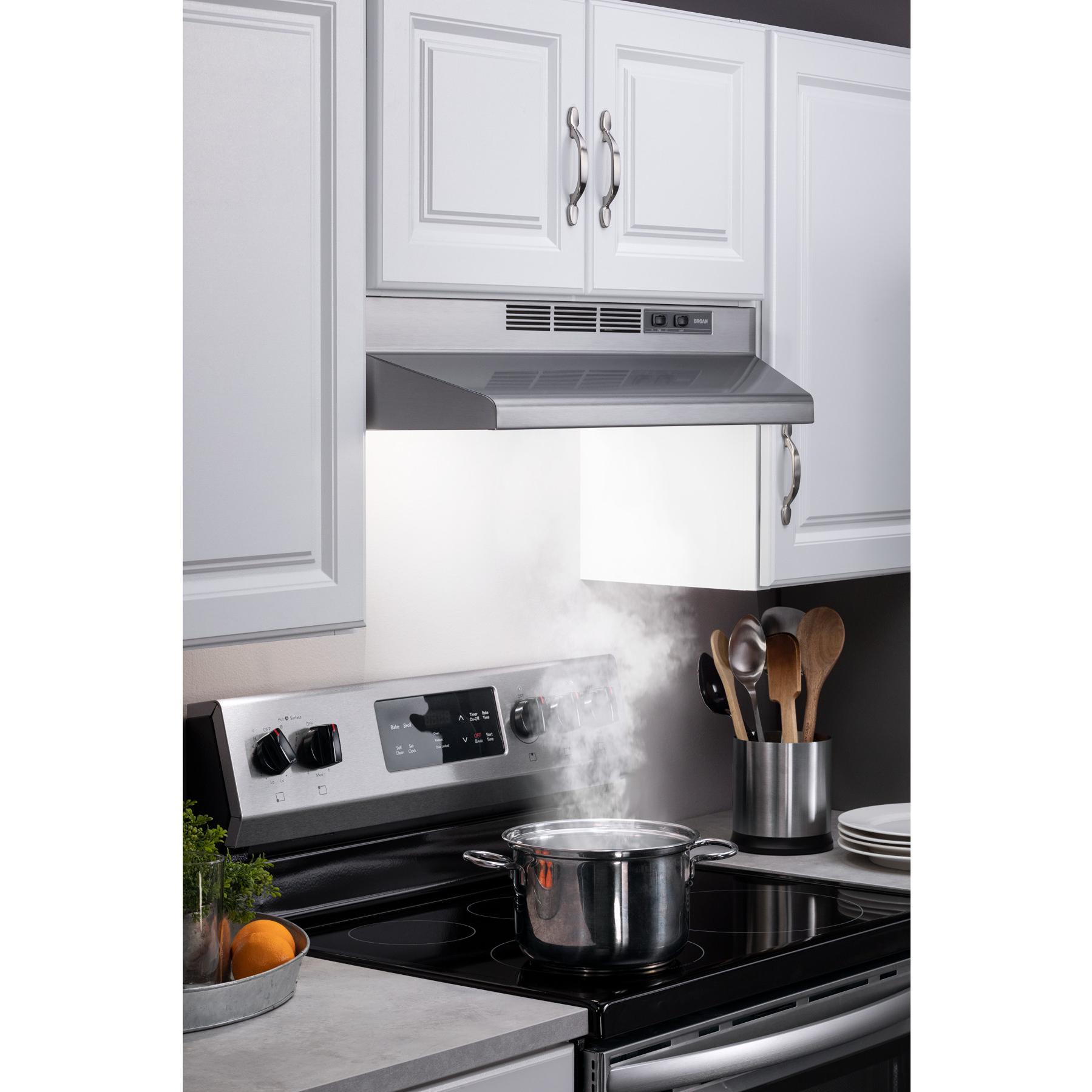  Broan NuTone® 30-inch Under-Cabinet Range Hood NU230SF IMAGE 4