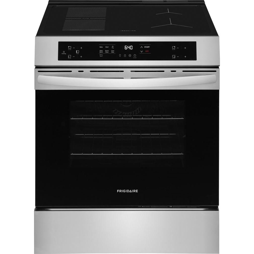  Frigidaire 30-inch Front Control Induction Range with Air Fry FCFI3082BS IMAGE 1
