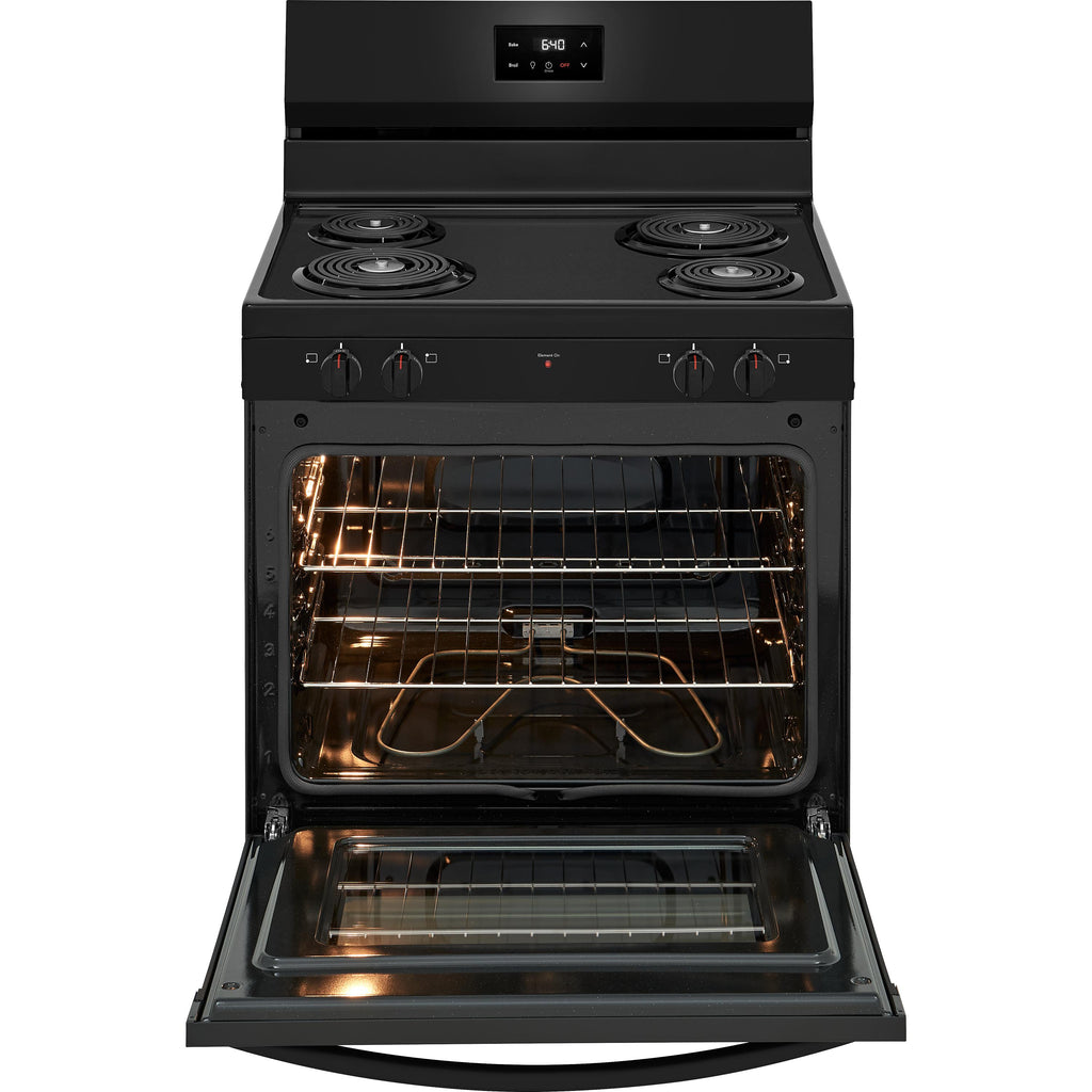  Frigidaire 30-inch Freestanding Electric Range with Even Baking Technology FCRC3012BB IMAGE 3
