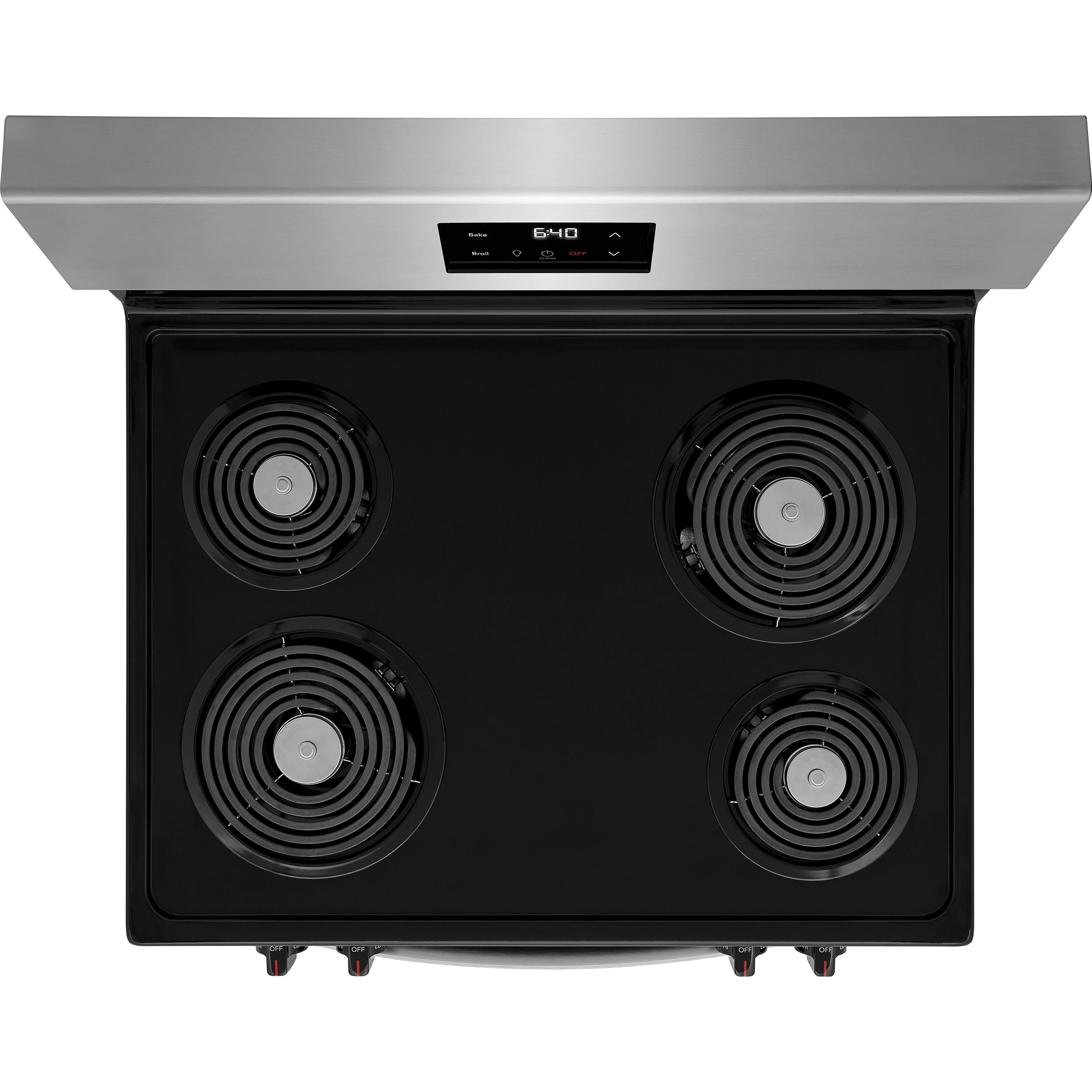  Frigidaire 30-inch Freestanding Electric Range with Even Baking Technology FCRC3012BS IMAGE 5