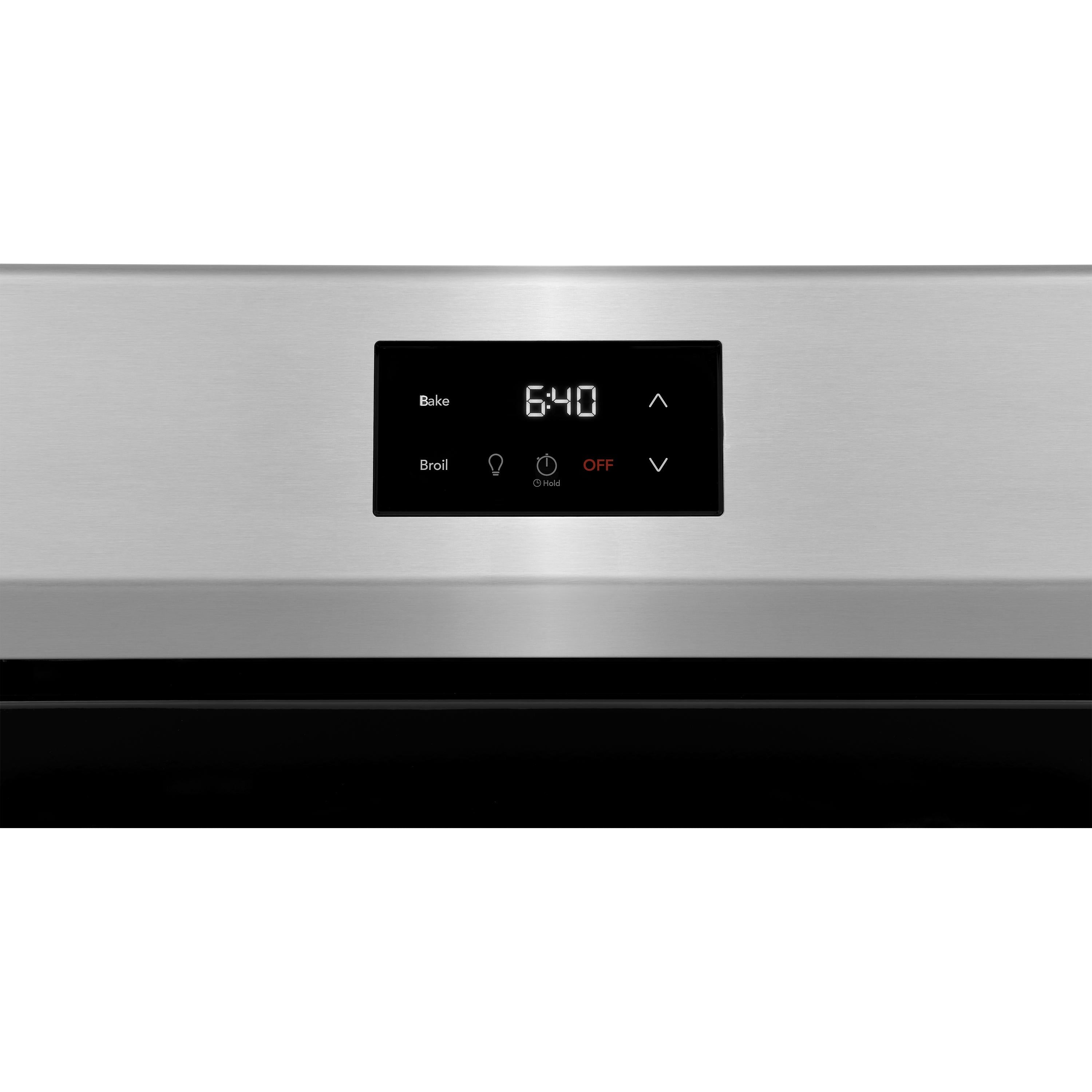  Frigidaire 30-inch Freestanding Electric Range with Even Baking Technology FCRC3012BS IMAGE 6