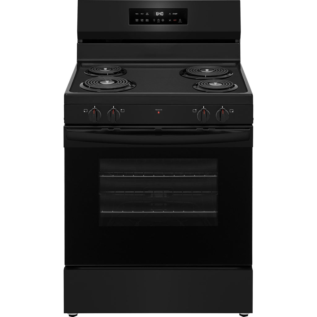  Frigidaire 30-inch Freestanding Electric Range with Even Baking Technology FCRC3022BB IMAGE 1