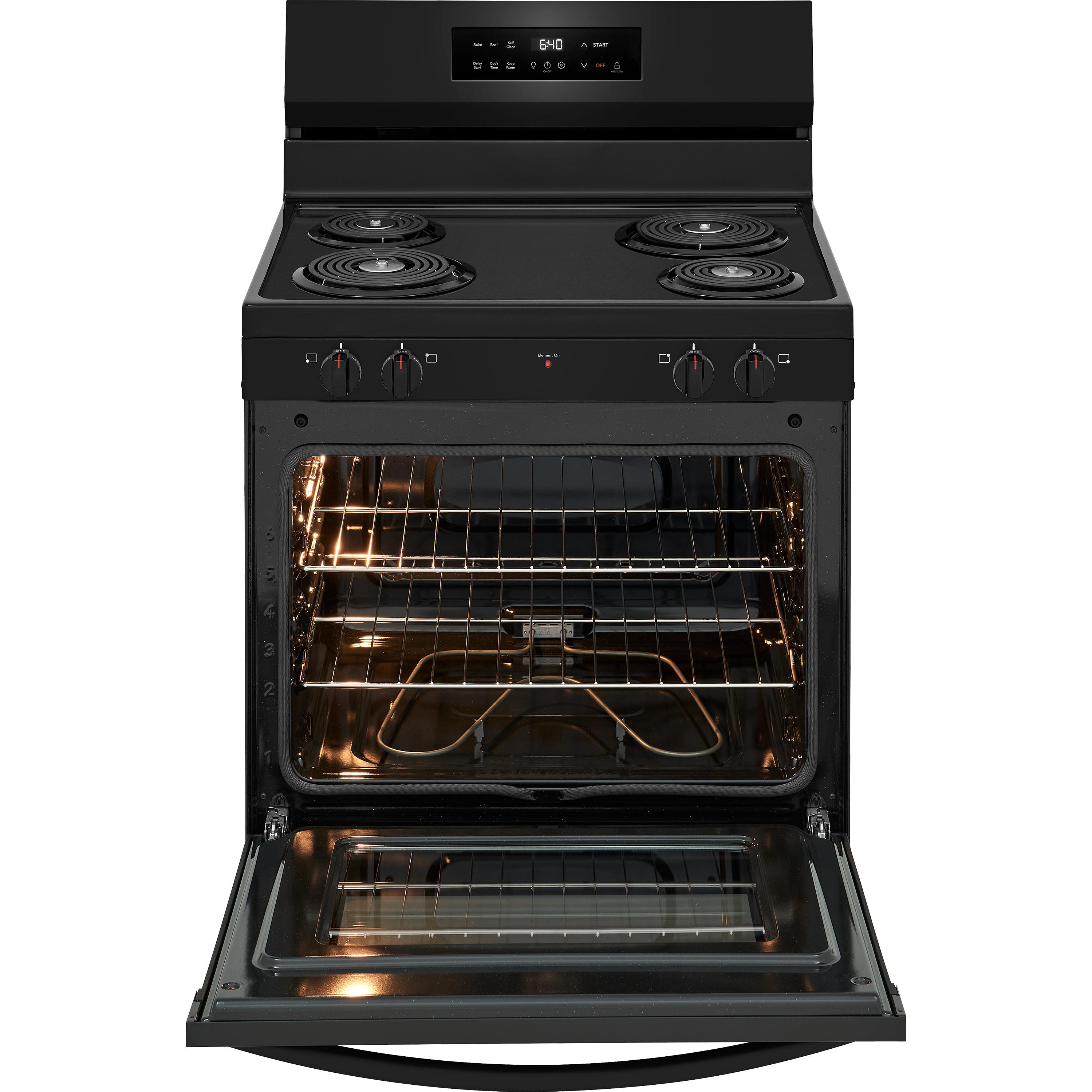  Frigidaire 30-inch Freestanding Electric Range with Even Baking Technology FCRC3022BB IMAGE 3