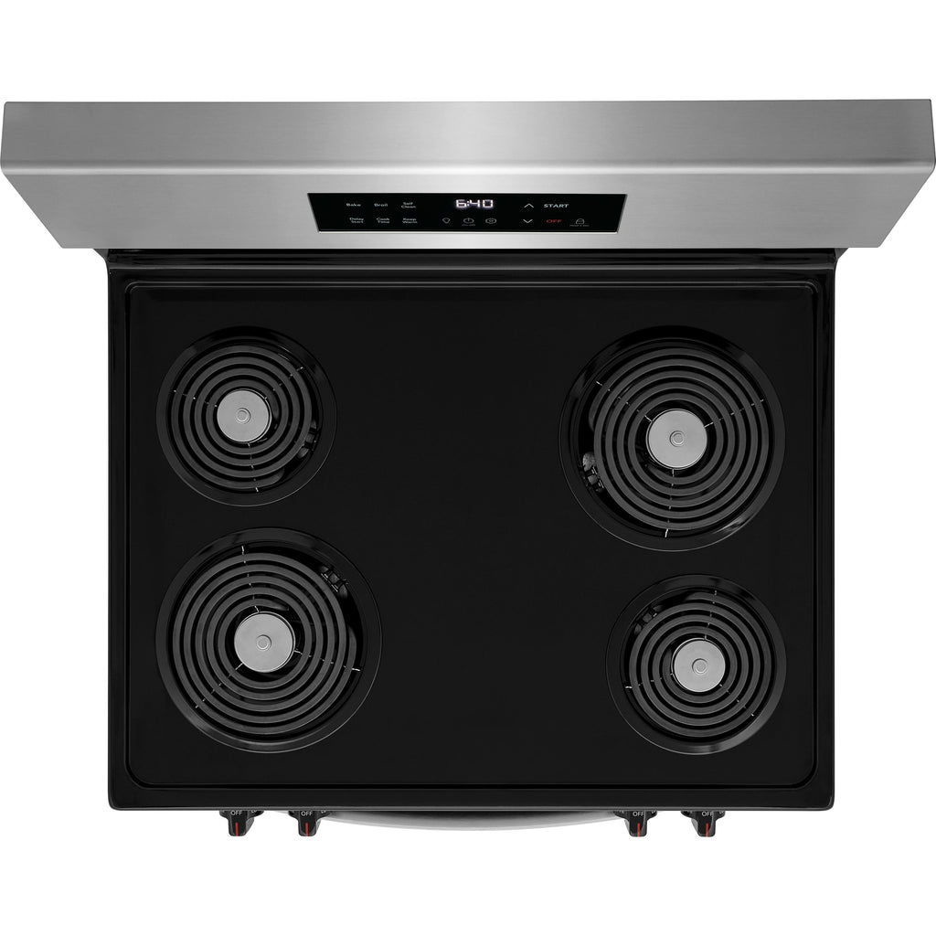  Frigidaire 30-inch Freestanding Electric Range with Even Baking Technology FCRC3022BS IMAGE 5