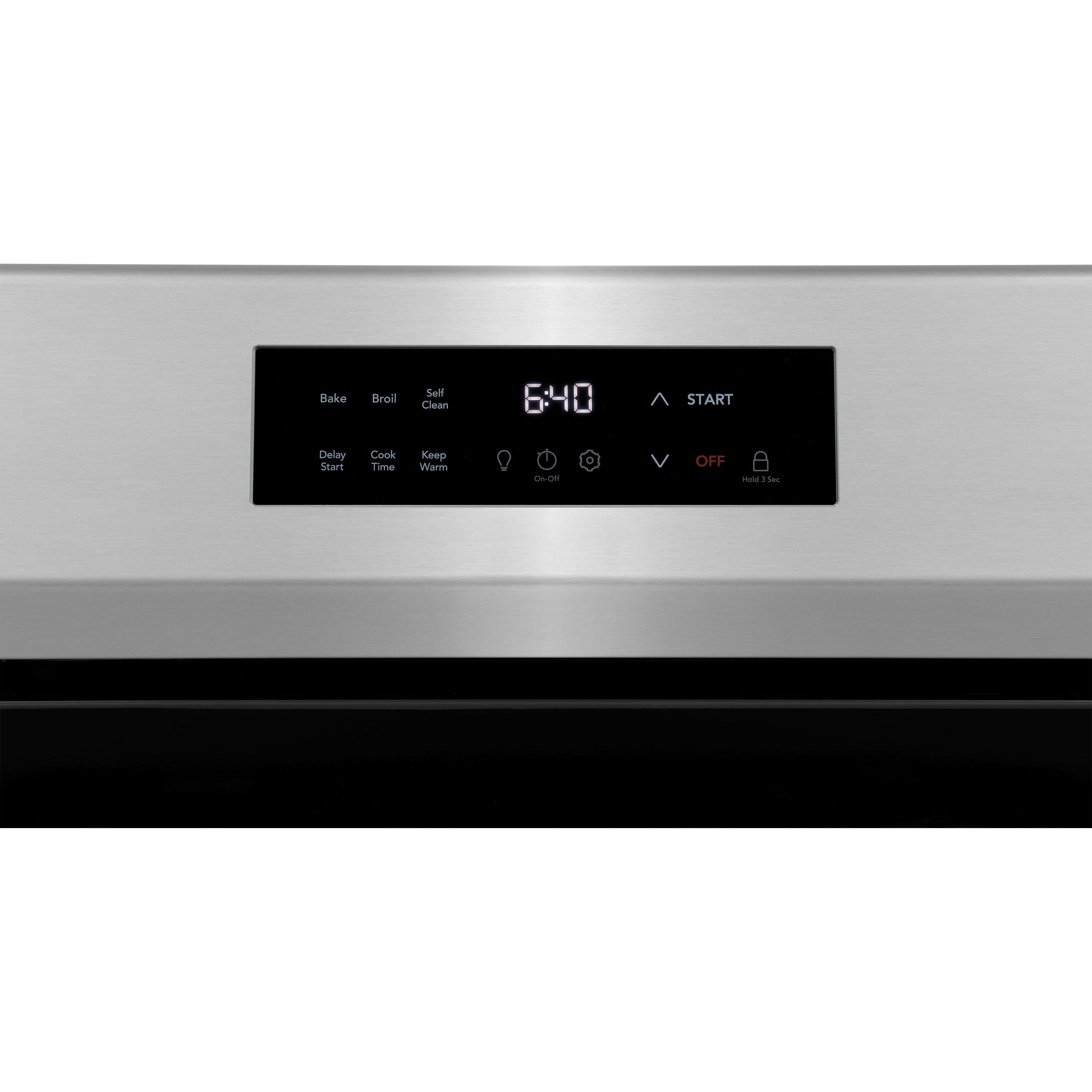  Frigidaire 30-inch Freestanding Electric Range with Even Baking Technology FCRC3022BS IMAGE 6
