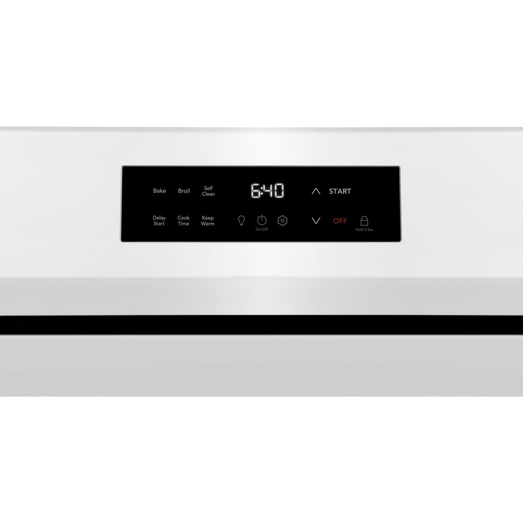  Frigidaire 30-inch Freestanding Electric Range with Even Baking Technology FCRC3022BW IMAGE 6
