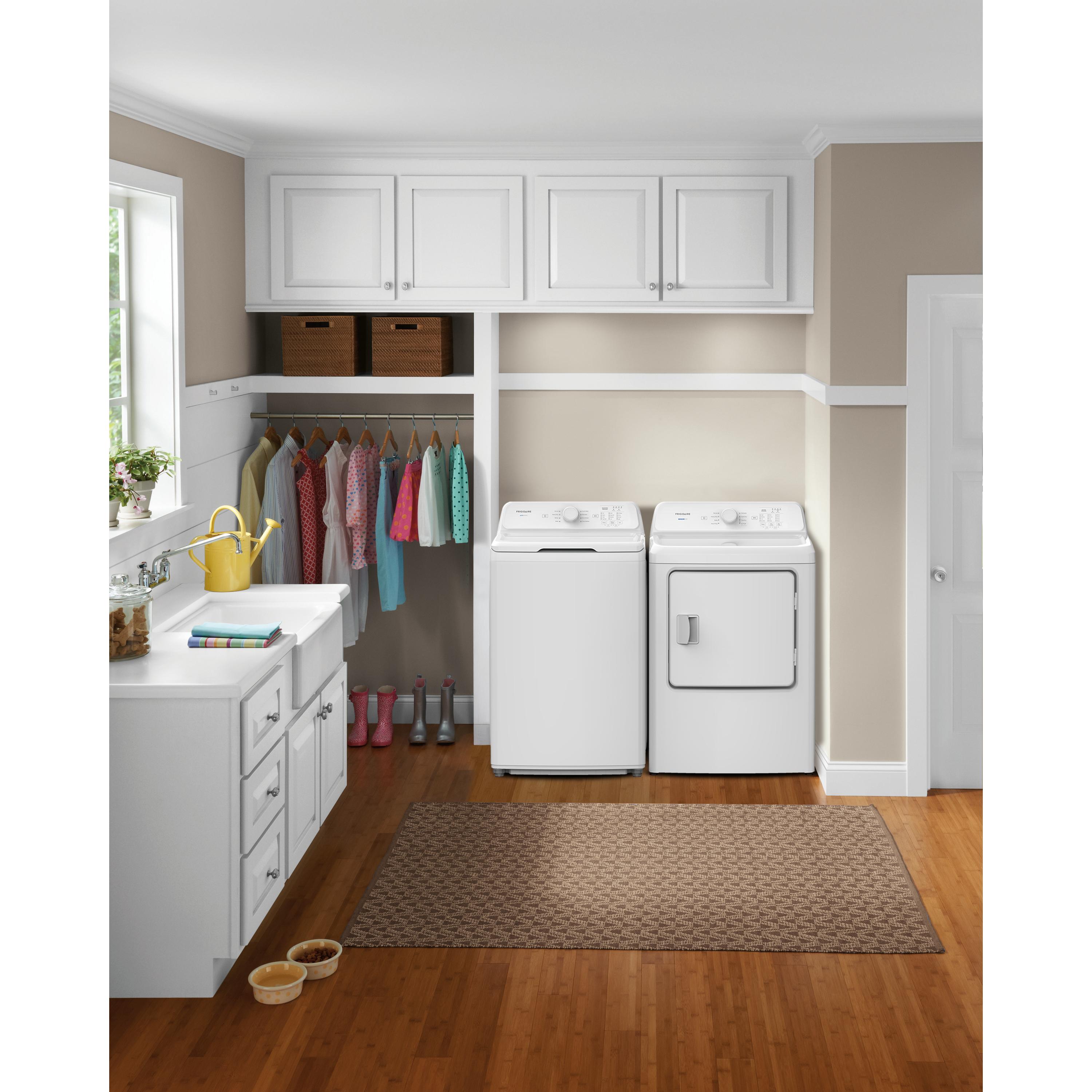  Frigidaire 7 Cu. Ft. Electric Dryer with SENSORDRY™ FLVE7000AW IMAGE 5