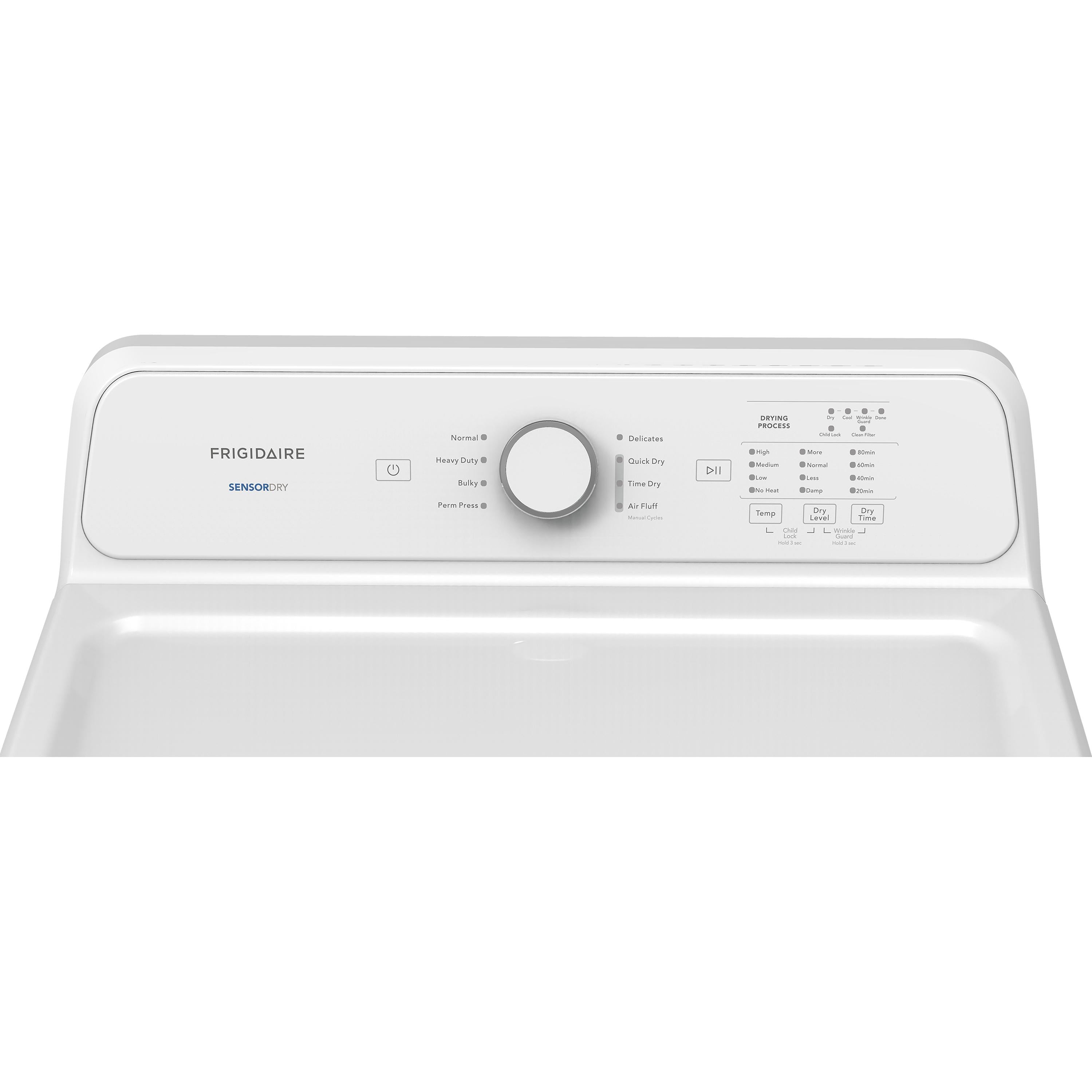  Frigidaire 7 Cu. Ft. Gas Dryer with SENSORDRY™ FLVG7000AW IMAGE 4