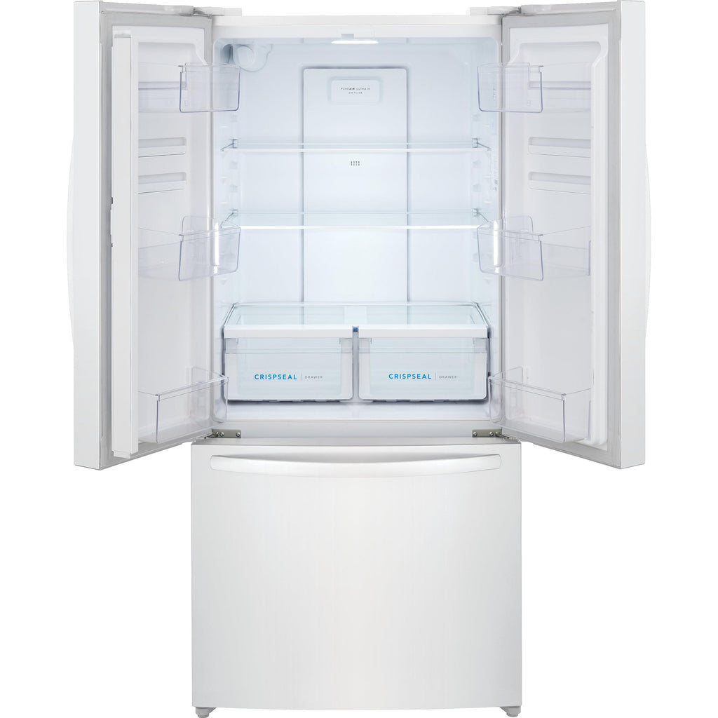  Frigidaire 17.6 Cu. Ft. Counter-Depth French 3-Door Refrigerator FRFG1723AW IMAGE 4