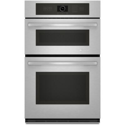  JennAir 27-inch, 3.4 cu. ft. Built-in Combination Wall Oven JMW2427WS IMAGE 1
