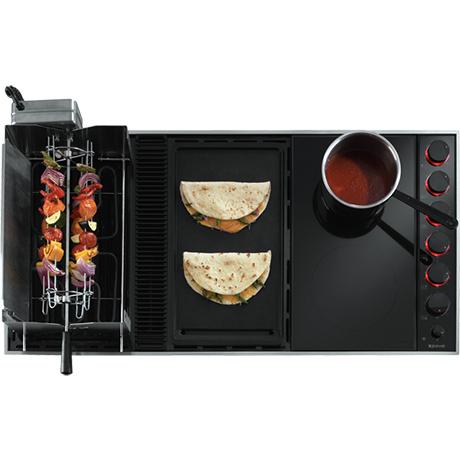  JennAir 43-inch Built-in Modular Electric Cooktop CVEX4370B IMAGE 2