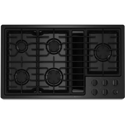  JennAir 36-inch Built-In Gas Cooktop JGD3536WB IMAGE 1