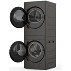  Whirlpool 24-in Compact Front Load Ventless Heat Pump Laundry Tower YWFH5424SJ IMAGE 5
