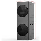  Whirlpool 24-in Compact Front Load Ventless Heat Pump Laundry Tower YWFH5424SJ IMAGE 7