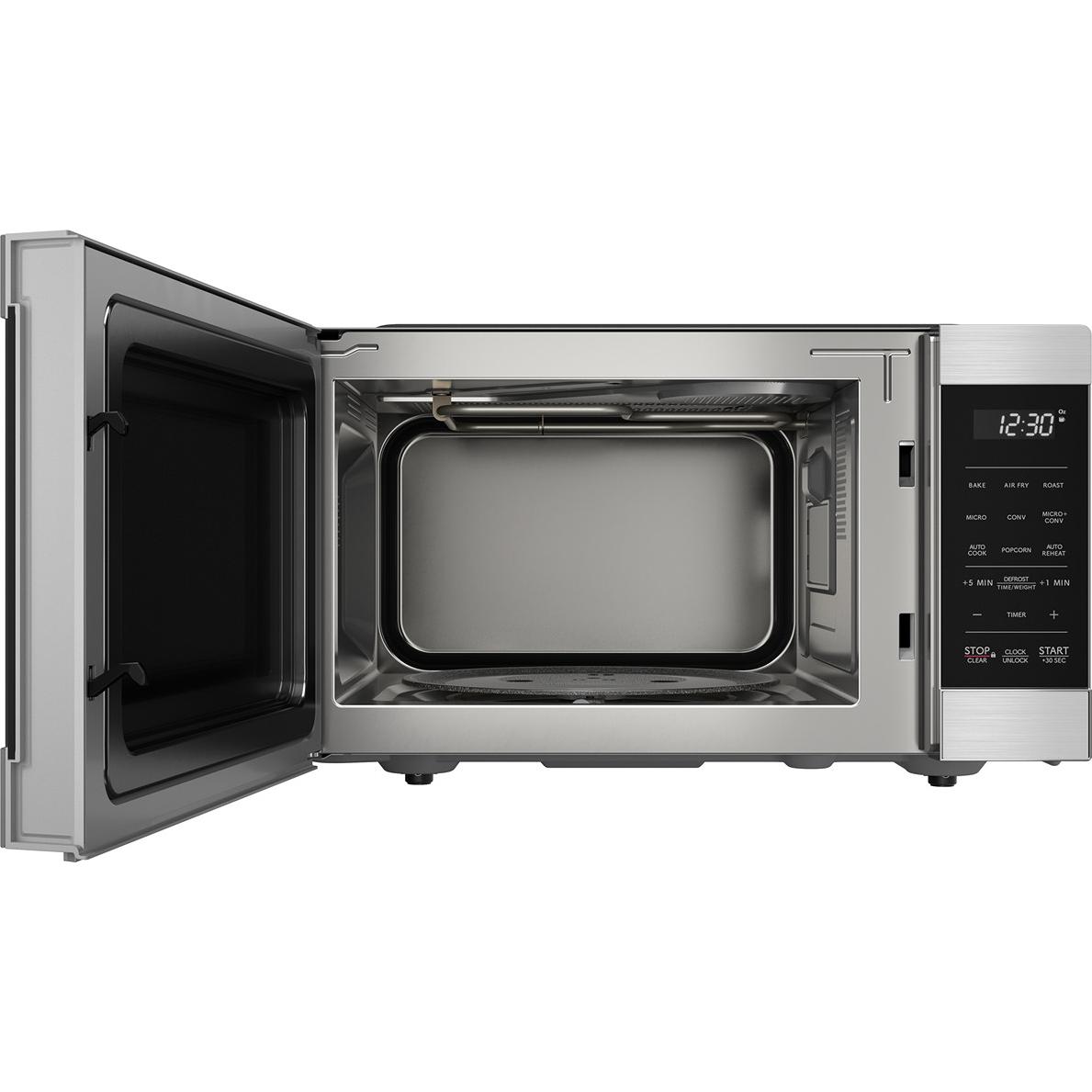  Sharp 19.6-inch, 0.9 cu. ft. Countertop Microwave Oven with Air Fry and Convection SMC0985KSC IMAGE 2