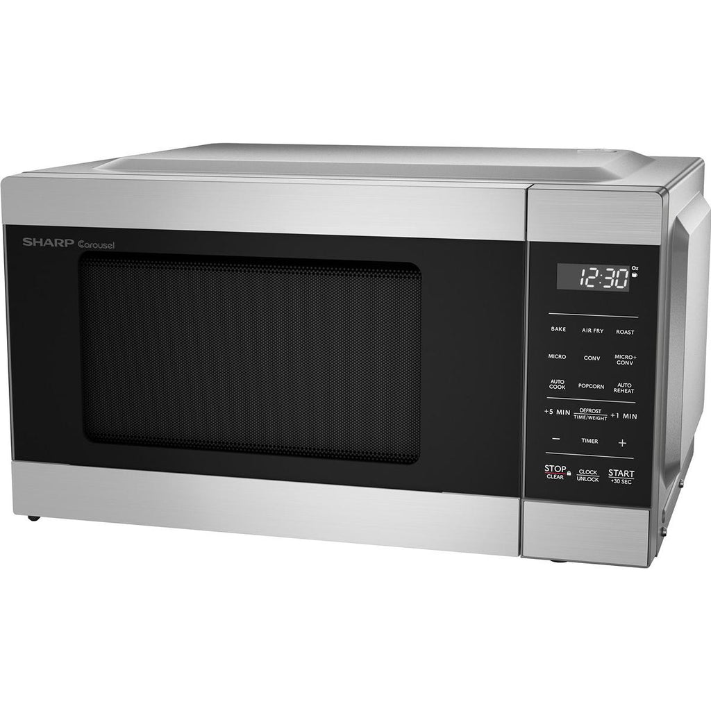  Sharp 19.6-inch, 0.9 cu. ft. Countertop Microwave Oven with Air Fry and Convection SMC0985KSC IMAGE 9
