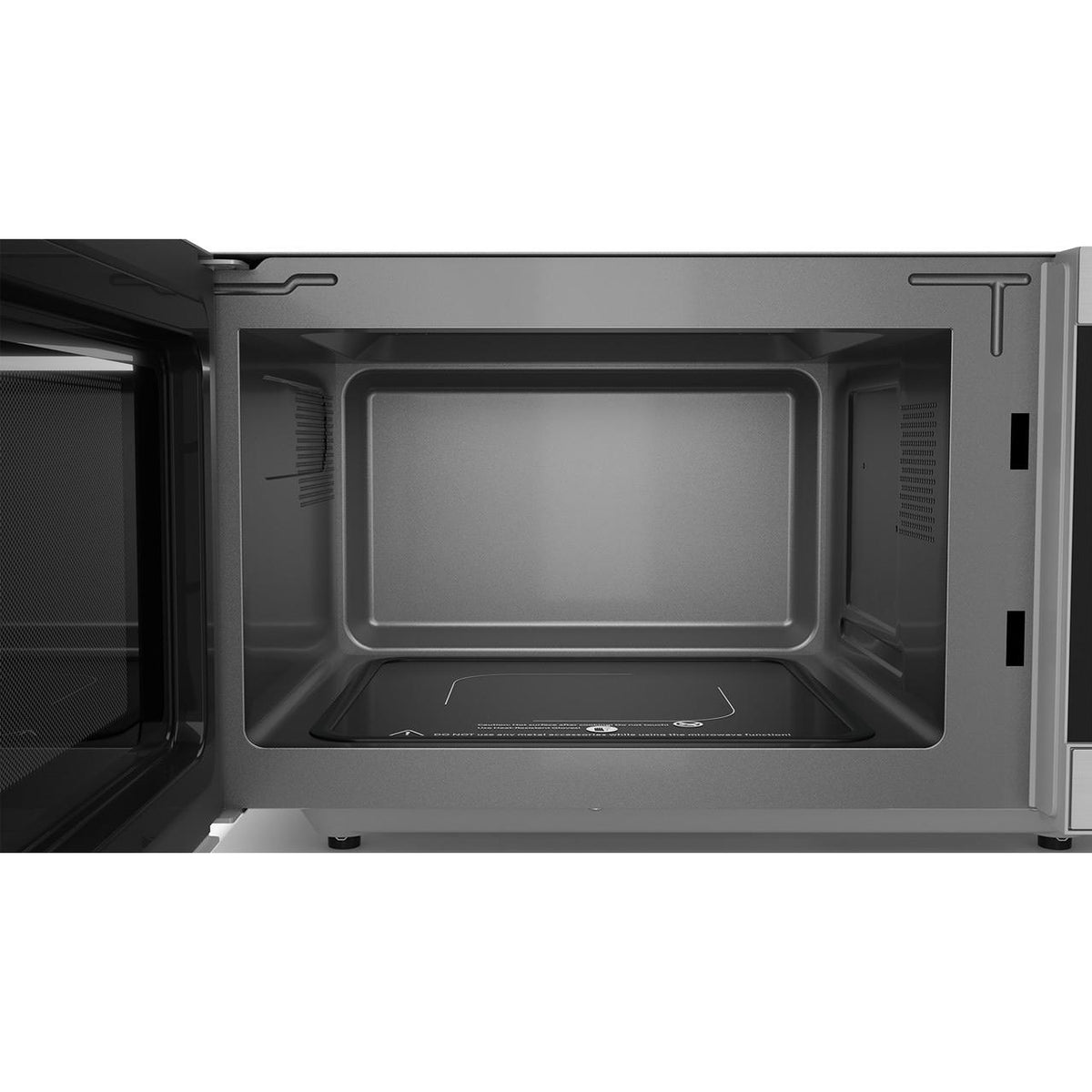  Sharp 21.22-inch, 1.1 cu. ft. Countertop Microwave Oven with Inverter Technology SMC1174KSC IMAGE 12