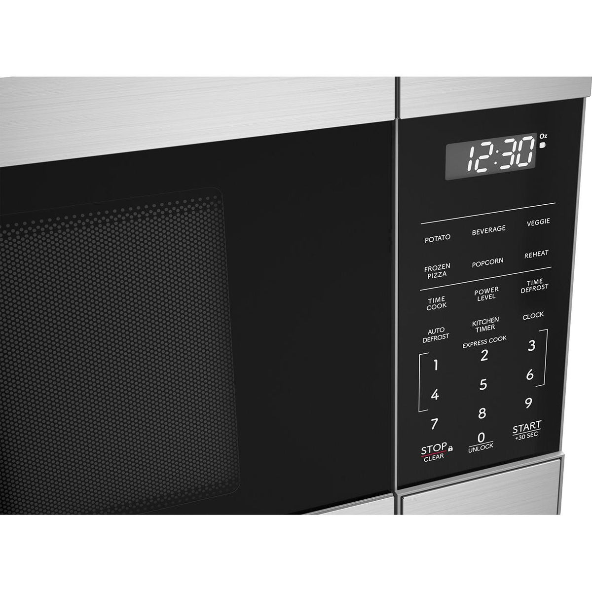  Sharp 21.22-inch, 1.1 cu. ft. Countertop Microwave Oven with Inverter Technology SMC1174KSC IMAGE 8