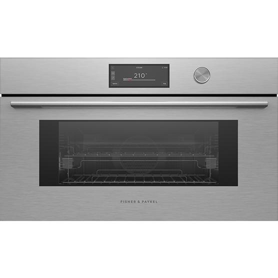  Fisher & Paykel 30-inch Built-in Combi-Steam Wall Oven OS30NCUDX3 IMAGE 1