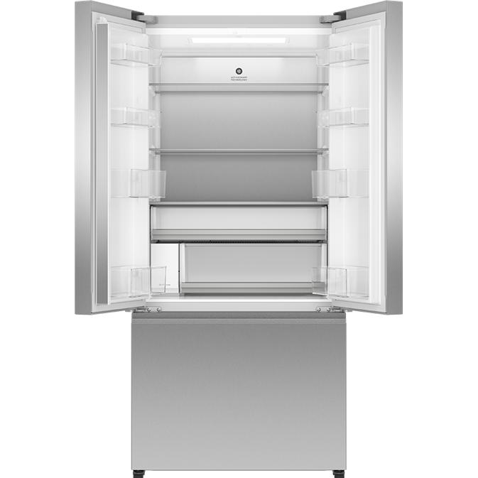  Fisher & Paykel 32-inch, 18 cu. ft. Counter-Depth French 3-Door Refrigerator with ActiveSmart™ Foodcare Technology RF178ANJX1 IMAGE 2
