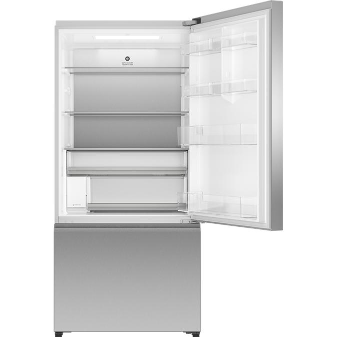  Fisher & Paykel 32-inch, 18.2 cu. ft. Counter-Depth Bottom Freezer Refrigerator with ActiveSmart™ Foodcare Technology RF178WRNUX1 IMAGE 2