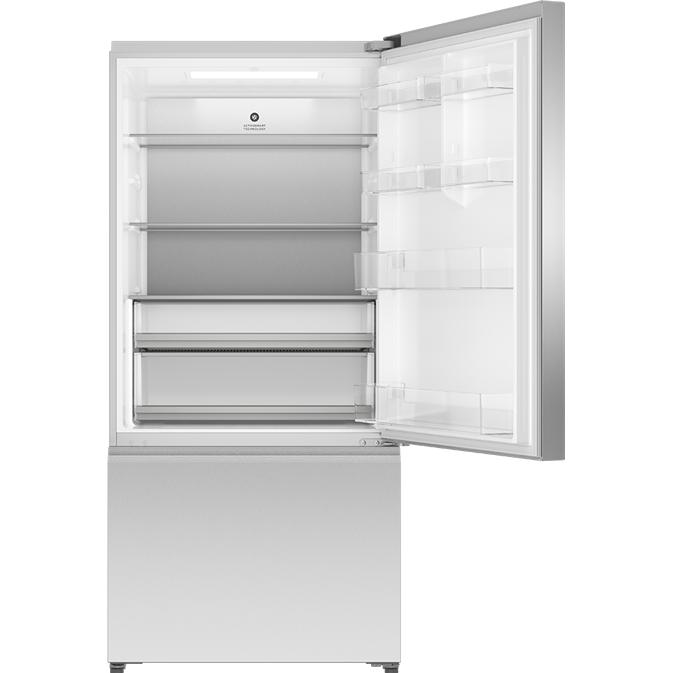  Fisher & Paykel 32-inch, 18.2 cu. ft. Counter-Depth Bottom Freezer Refrigerator with ActiveSmart™ Foodcare Technology RF178WRNX1 IMAGE 2