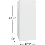  Frigidaire 16 cu. ft. Upright Freezer FFUE1626AW IMAGE 6