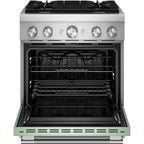  KitchenAid 30-inch Freestanding Commercial-Style Dual-Fuel Range KFDS930SDC IMAGE 4