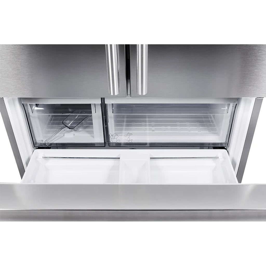  Blomberg 36-inch, 19.8 cu. ft. Counter-Depth French 3-Door Refrigerator with Interior Water Dispenser BRFD2230XSS2 IMAGE 7