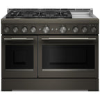  KitchenAid 48-inch Freestanding Gas Range with 6 Burners and Griddle KFGD948SBE IMAGE 1