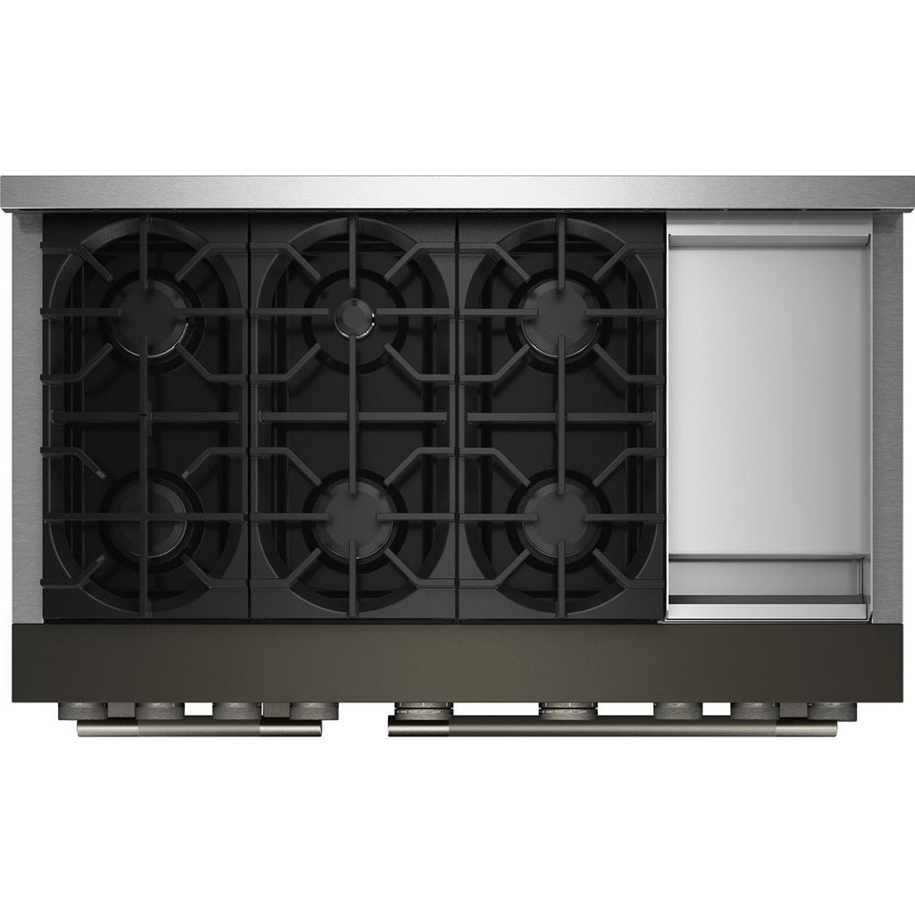  KitchenAid 48-inch Freestanding Gas Range with 6 Burners and Griddle KFGD948SBE IMAGE 3
