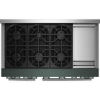  KitchenAid 48-inch Freestanding Gas Range with 6 Burners and Griddle KFGD948SJP IMAGE 3