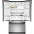  KitchenAid 36-inch, 20 cu. ft. Counter-Depth French 3-Door Refrigerator with Water Dispenser KRFC136SPS IMAGE 3