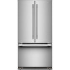  KitchenAid 36-inch, 22 cu. ft. French 3-Door Refrigerator KRFC136TPS IMAGE 1