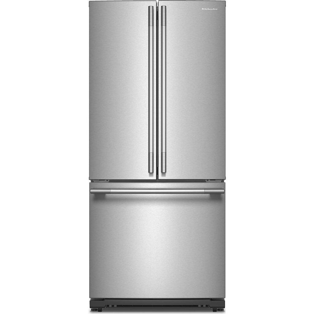  KitchenAid 30-inch, 20 cu. ft. French 3-Door Refrigerator KRFF330SPS IMAGE 1