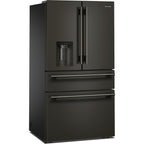  KitchenAid 36-inch, 29.51 cu. ft. Freestanding French 4-Door Refrigerator with Water and Ice Dispensing System KRMF436SBE IMAGE 3