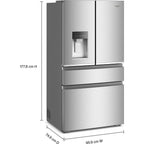  Whirlpool 36-inch, 22 cu. ft. Counter-Depth French 4-Door Refrigerator WRMC5036RZ IMAGE 6