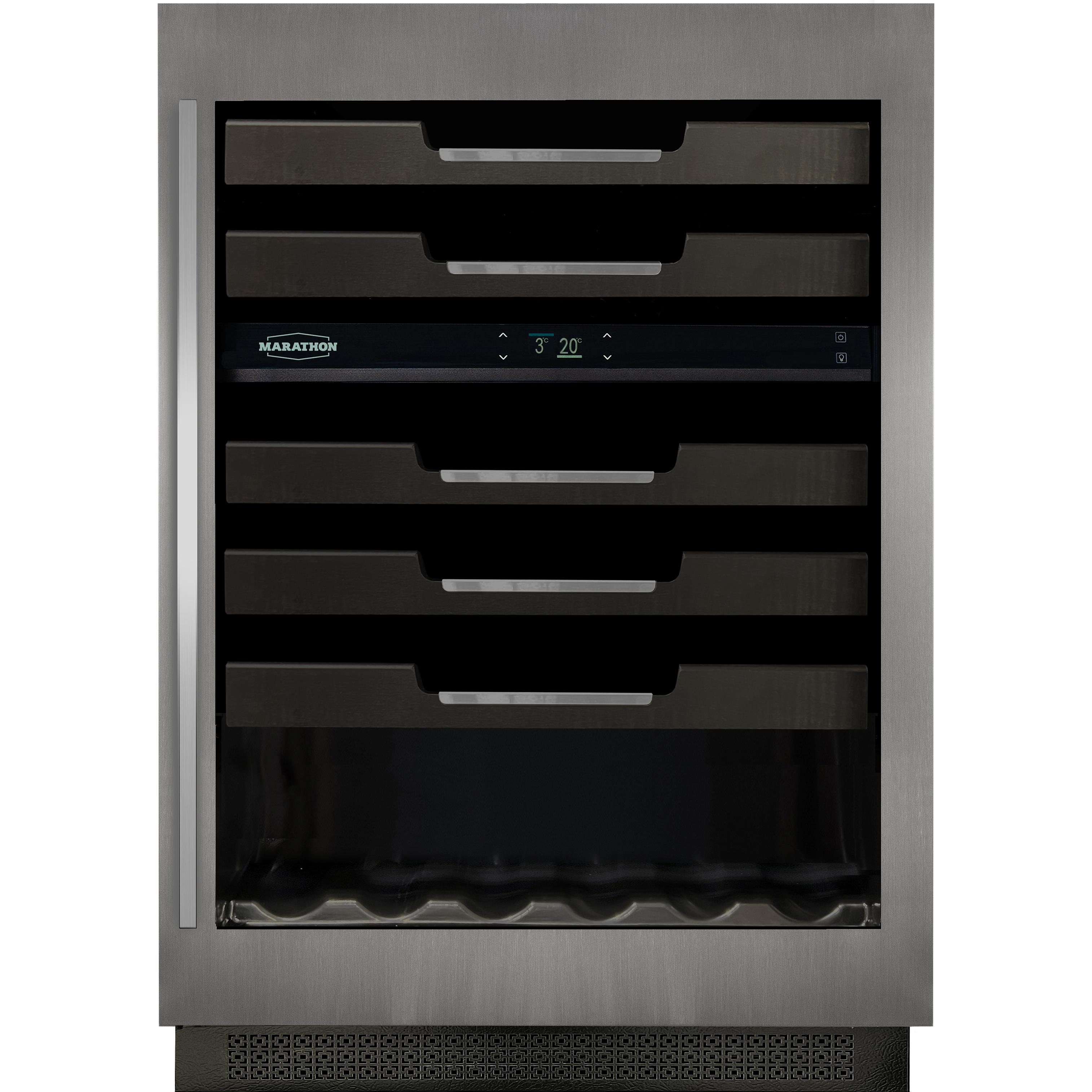  Marathon 52-Bottle True North Collection - Brome Missisqoui Wine Cooler M4-D200SS IMAGE 1