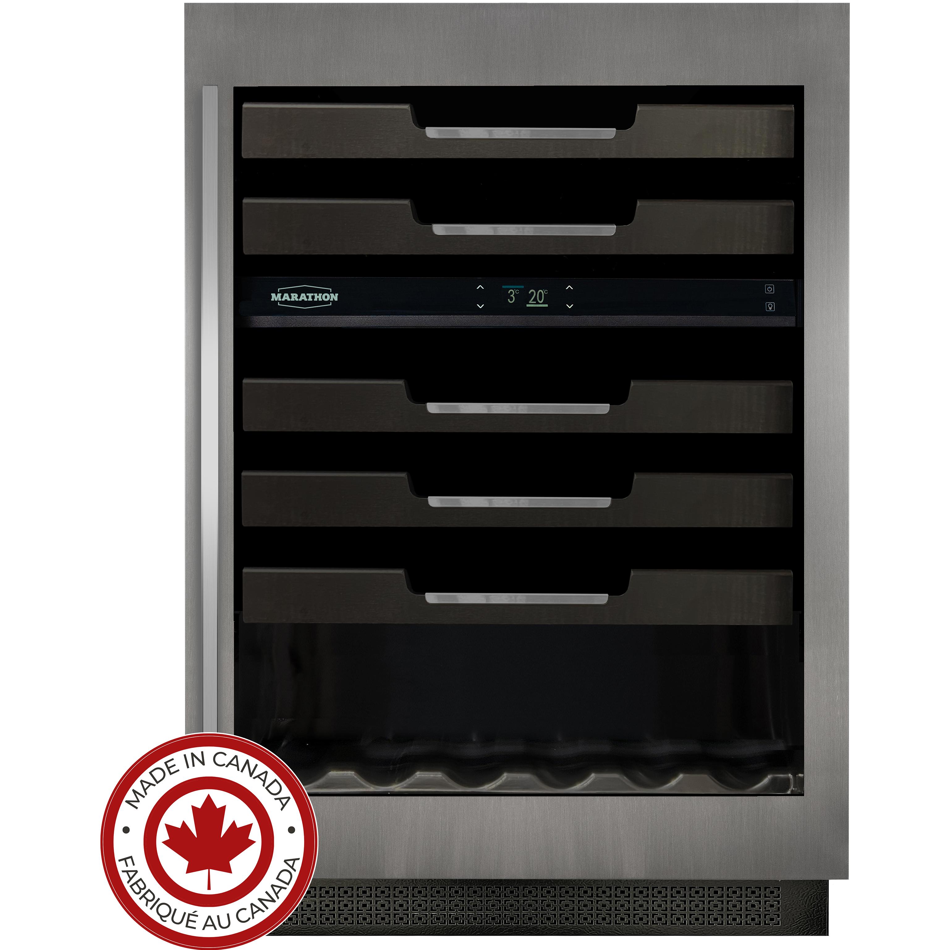  Marathon 52-Bottle True North Collection - Brome Missisqoui Wine Cooler M4-D200SS IMAGE 2