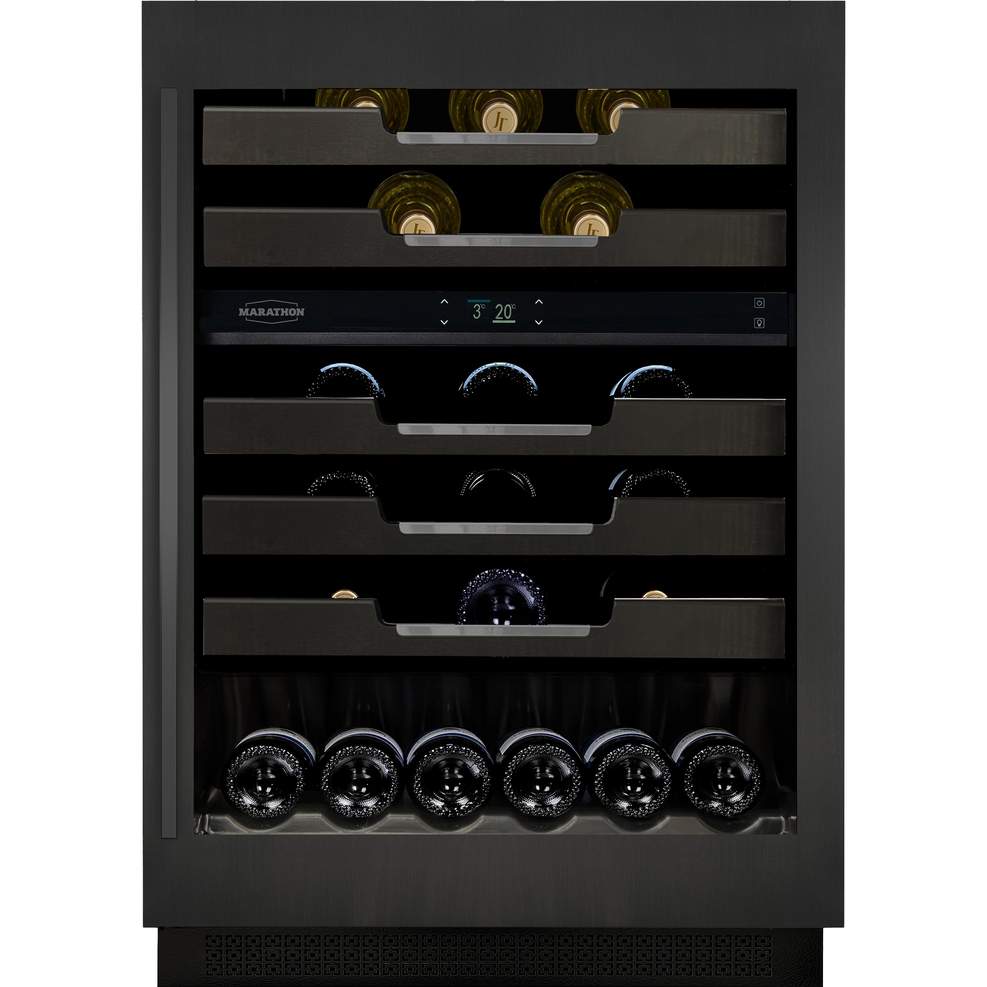  Marathon 52-Bottle True North Collection - Brome Missisqoui Wine Cooler M4-D200BLS IMAGE 3