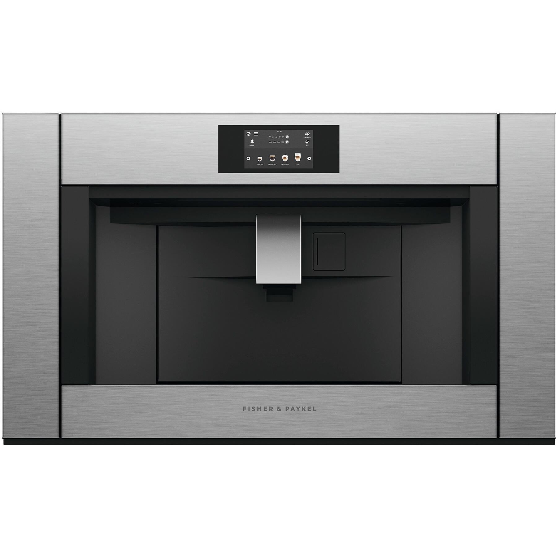  Fisher & Paykel 30-inch Built-In Coffee Maker EB30CSX3 IMAGE 1