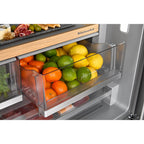  KitchenAid 36-inch French 3-Door Refrigerator with Water and Ice Dispensing System KRFF436SJP IMAGE 5