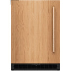  KitchenAid 24" Beverage Center with Glass Door and Wood-Front Racks KUBL524SPA IMAGE 1