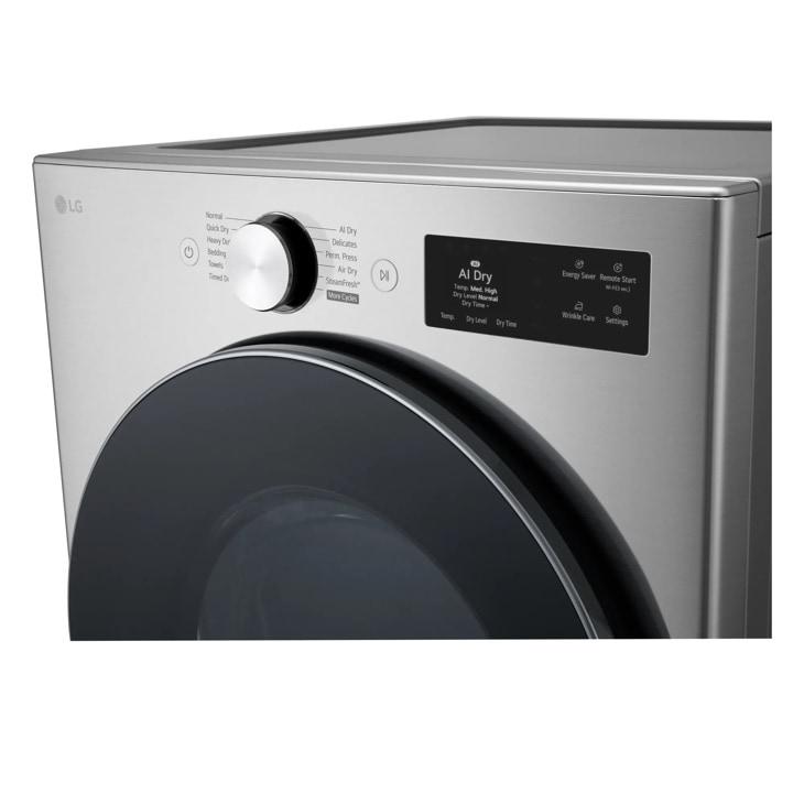  LG 7.4 cu. ft. Ultra Large Capacity Smart Front Load Electric Dryer with TurboSteam® DLEX5800V IMAGE 9