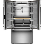  KitchenAid 36-inch, 24.8 cu. ft. Counter-Depth French 3-Door Refrigerator with Internal Water Dispenser KRFC336SPS IMAGE 2