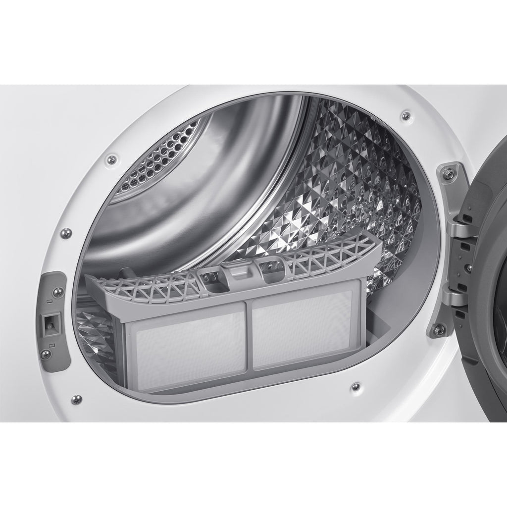  Samsung 5000 Series Compact Electric Dryer with Heat Pump Drying DV25FG50B0BE/AC IMAGE 3