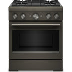  KitchenAid 30-inch Freestanding Commercial-Style Dual-Fuel Range KFDS930SBE IMAGE 1