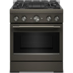  KitchenAid 30-inch Slide-in Gas Range with 4 Burners KFGS930SBE IMAGE 1