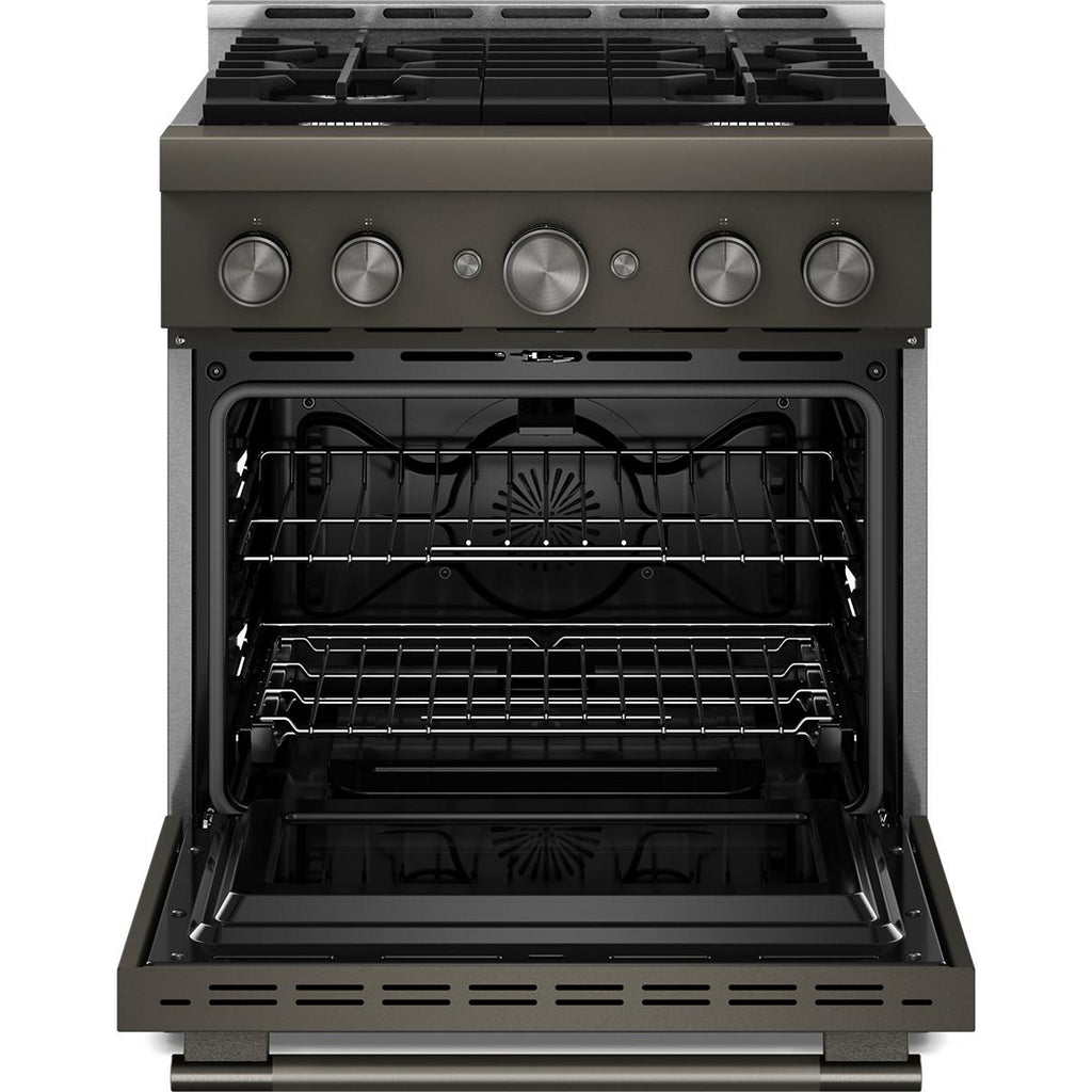  KitchenAid 30-inch Slide-in Gas Range with 4 Burners KFGS930SBE IMAGE 2